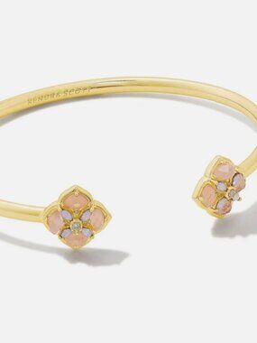 Kendra Scott DIRA Stone cuff bracelet PINK nwt